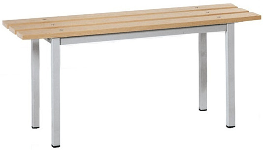 PANCA CON DOGHE IN LEGNO FORNITA MONTATA